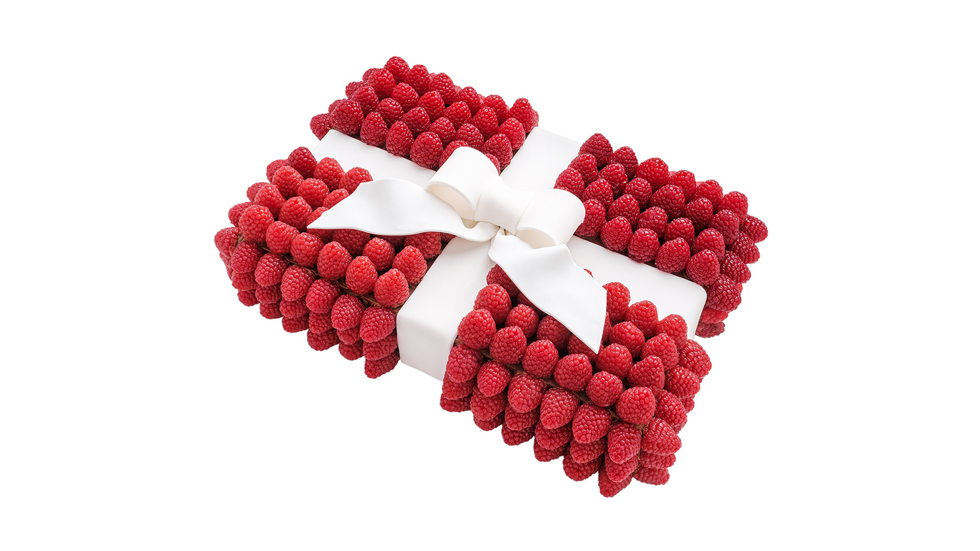 Zemallow The Raspberry Gift Cake