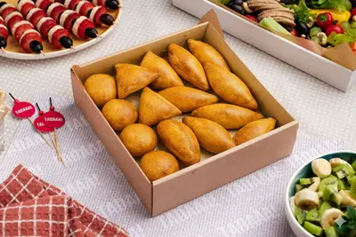 Set of 15 Pastries – Egg & Cabbage, Beef, Potato & Onion