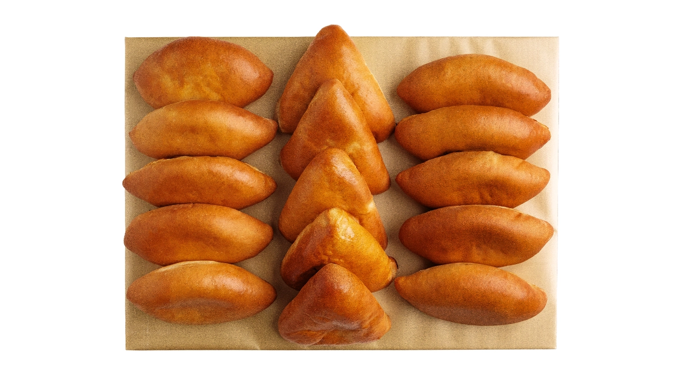 Set of 15 Pastries – Egg & Cabbage, Beef, Potato & Onion