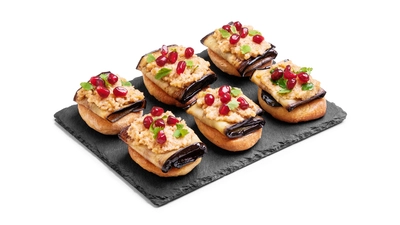 Georgian Aubergine Canapé