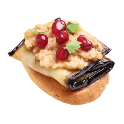 Georgian Aubergine Canapé