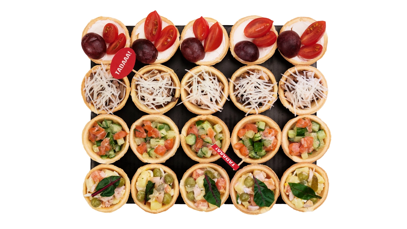 Set of 20 Mixed Canapés