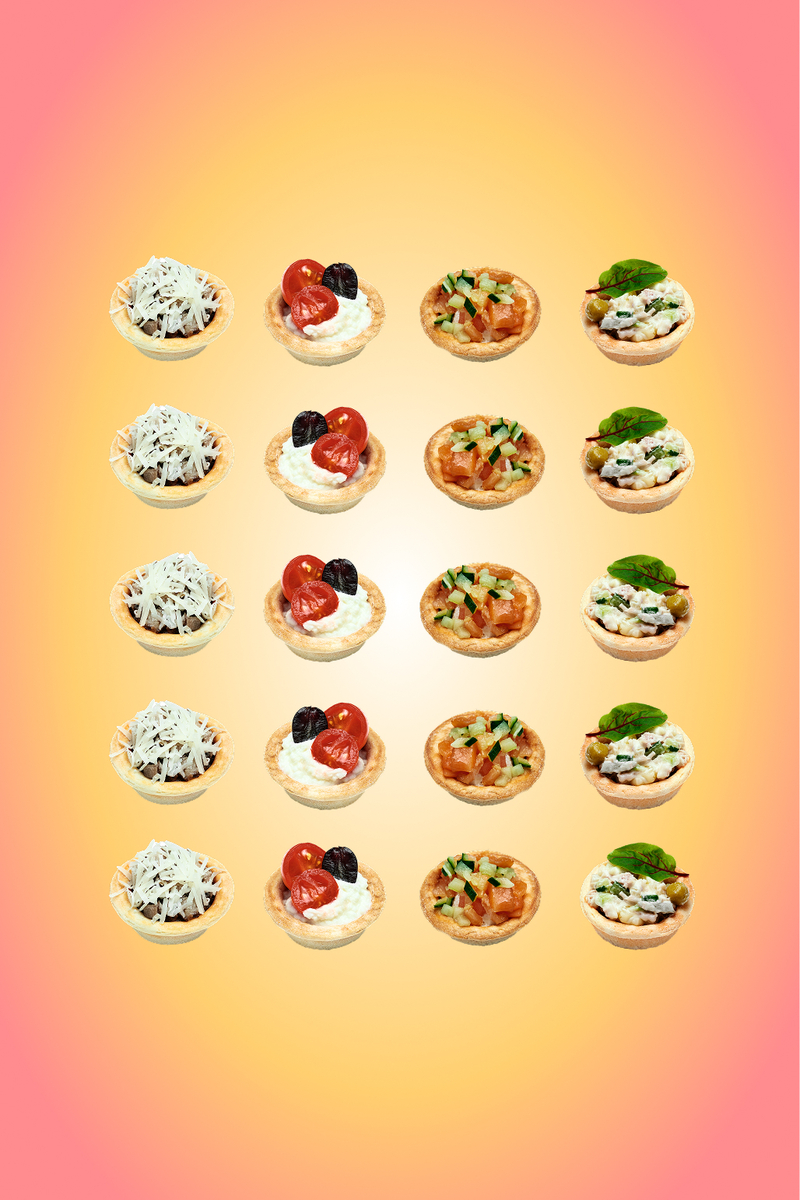 Set of 20 Mixed Canapés