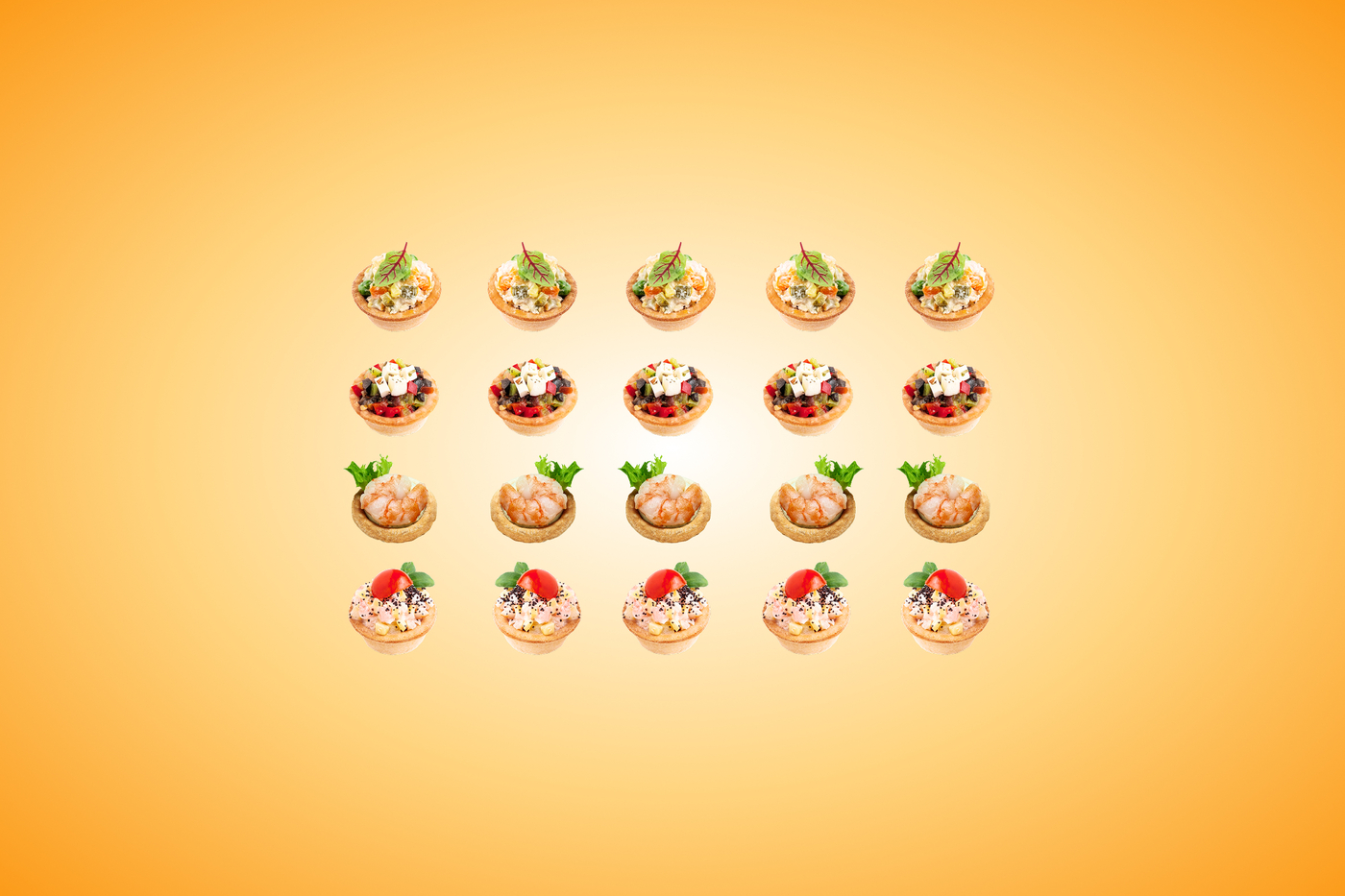 Set of 20 Mixed Canapés №2