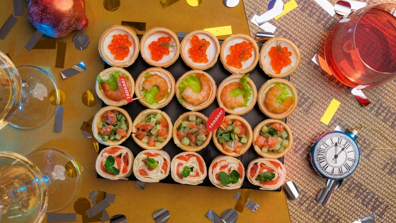 Set of 20 Seafood Finger Food