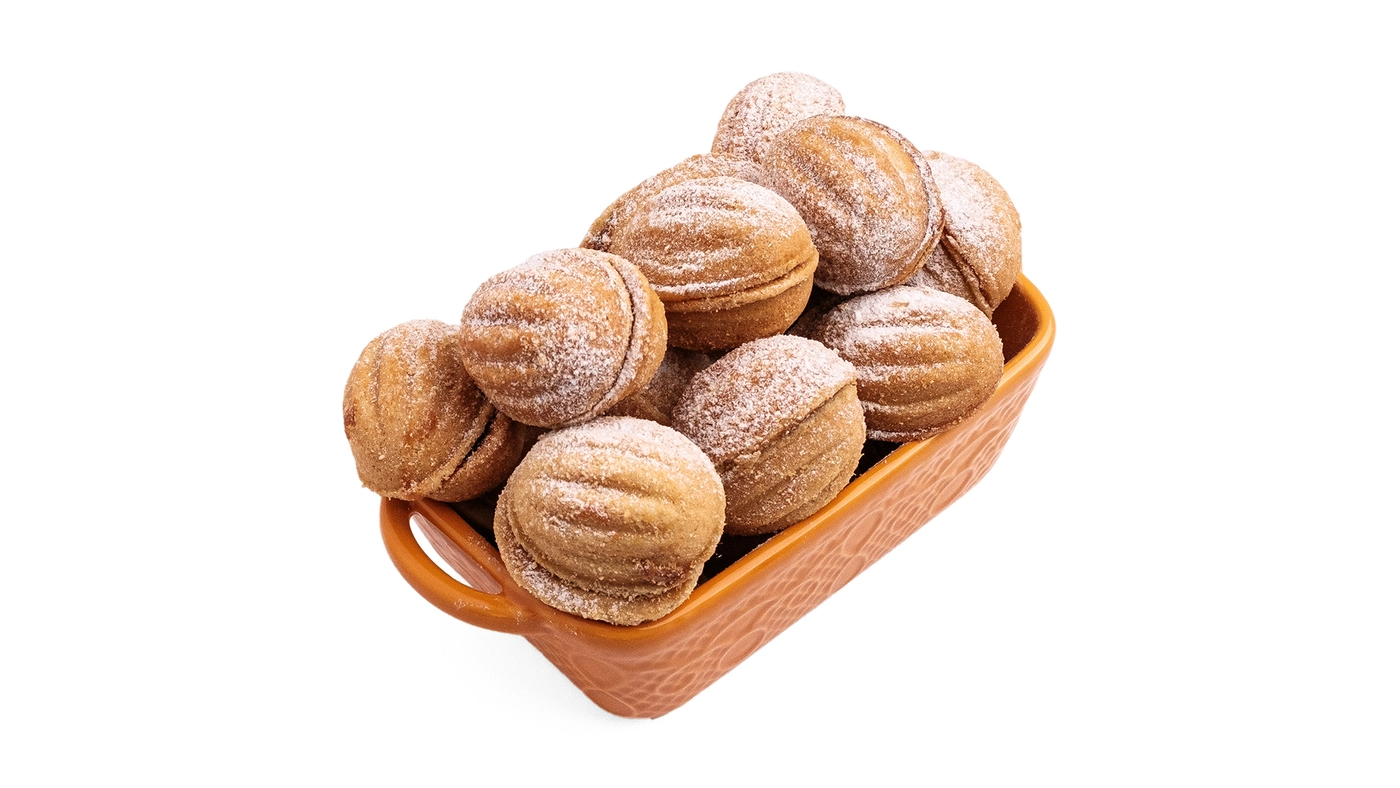 Handmade Walnut Cookies – Box of 12