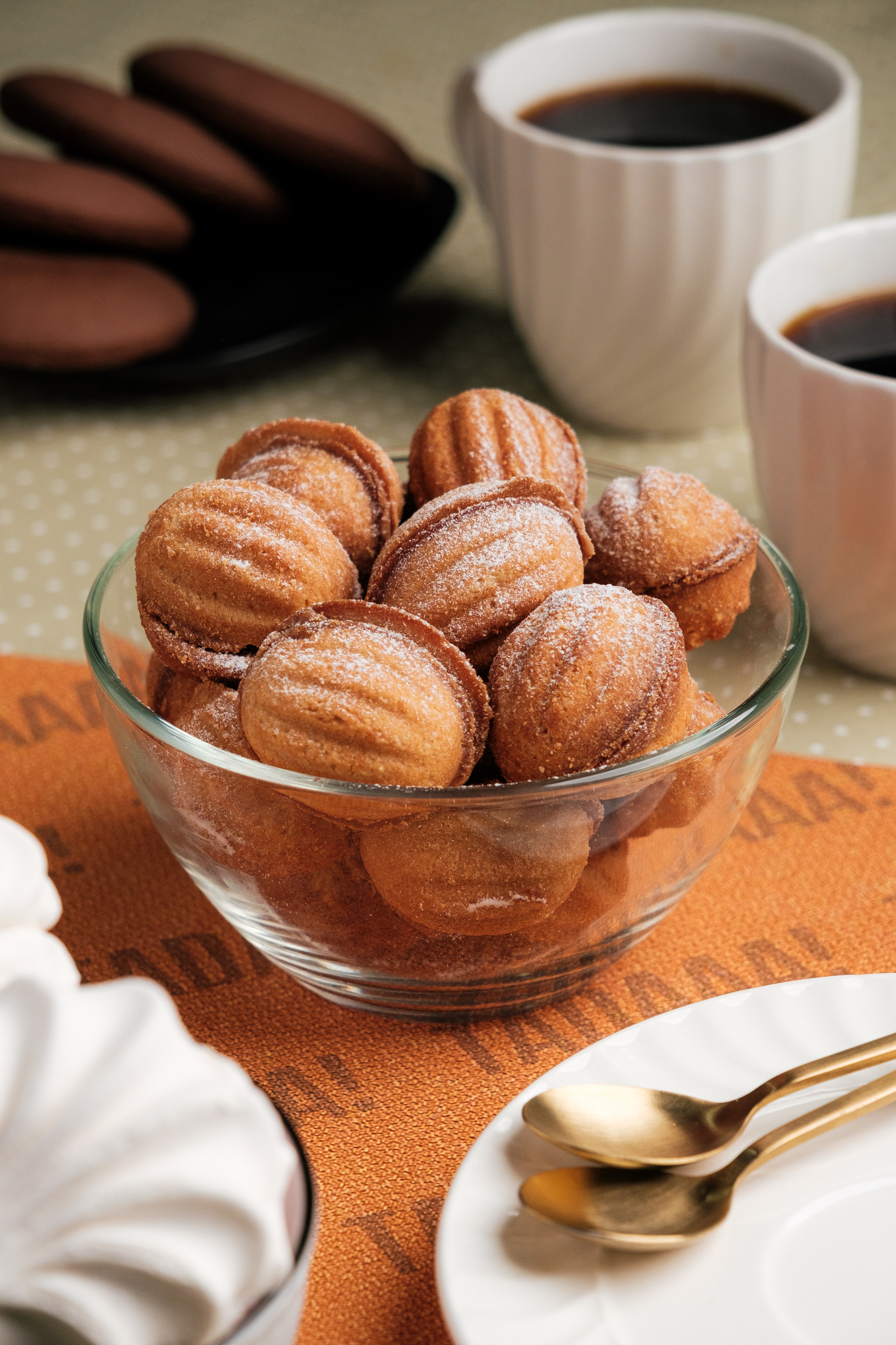 Handmade Walnut Cookies – 12 pcs