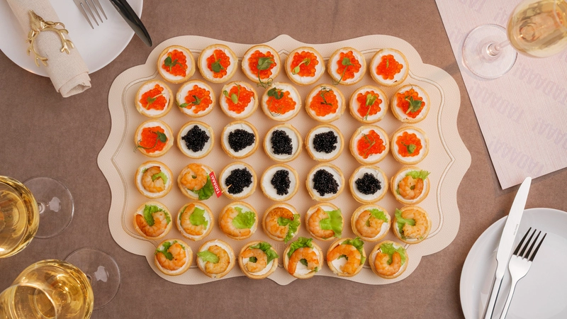 Seafood & Caviar Canapé Selection