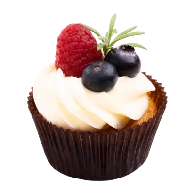 Fresh Berry Cupcakes – 6 pcs