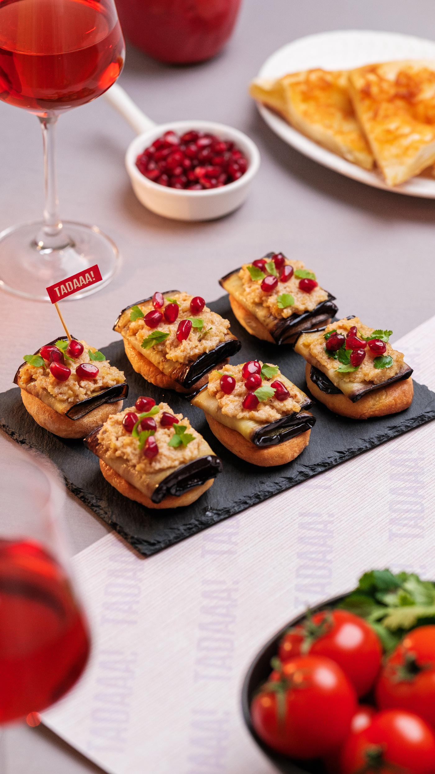 Georgian Aubergine Canapé