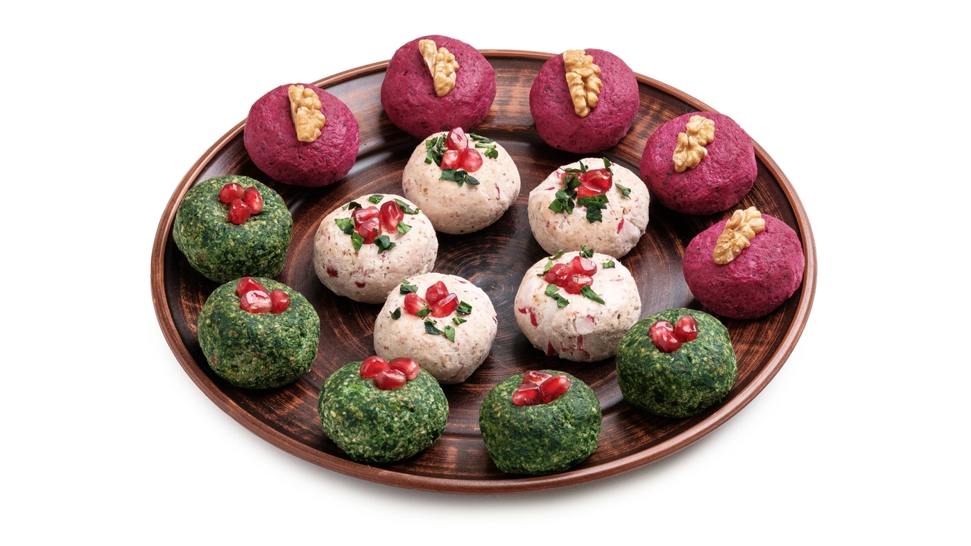 Selection of 15 Traditional Georgian Pkhali 