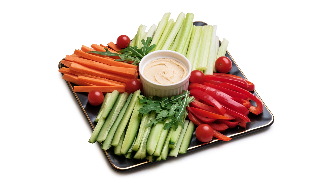 Crudités and Dip Platter