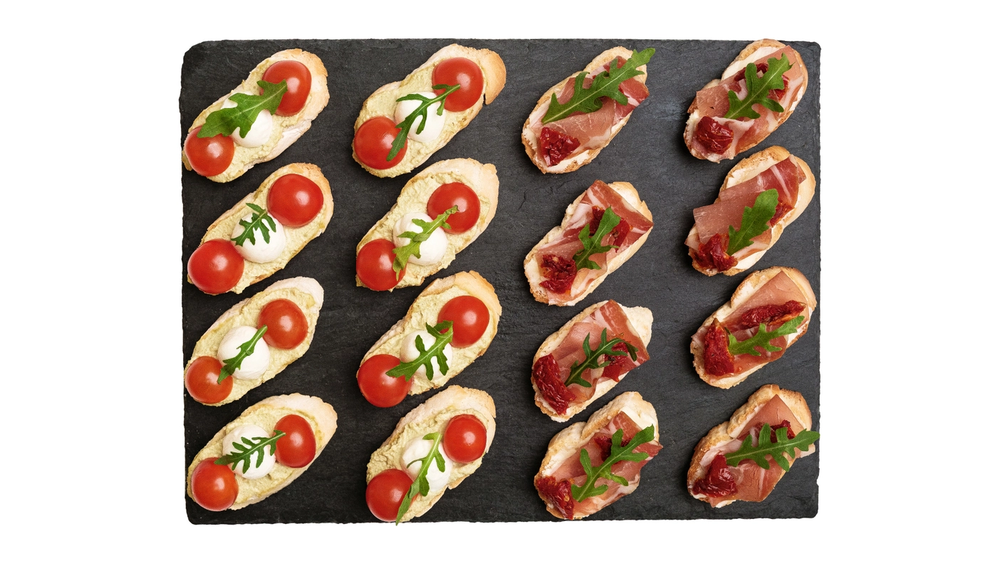 Duo Set of 16 Meat Tartines