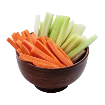 Celery & carrot sticks