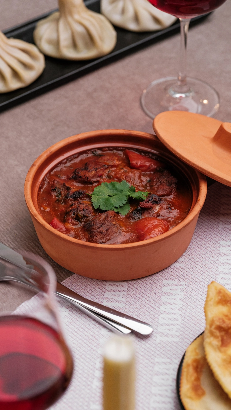 Chakhokhbili Chicken Stew