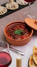 Georgian Chakhokhbili — Chicken Stew