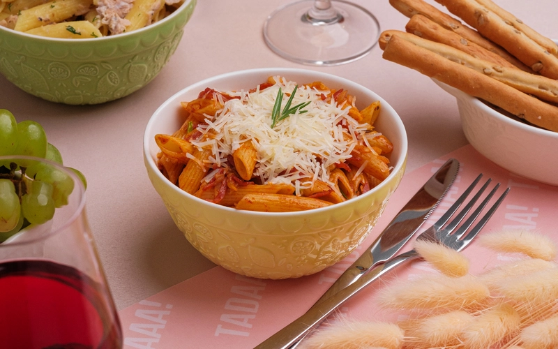 Symplicity Chorizo, Rosemary & Courgette Penne