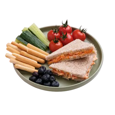 Kids Sandwich Lunch Plate