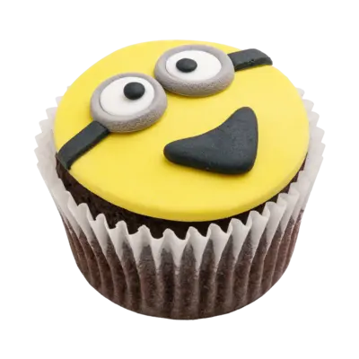 Minion Chocolate Cupcakes – 6 pcs