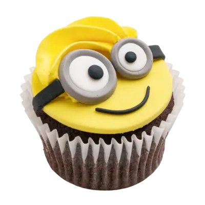 Minion Chocolate Cupcakes – 6 pcs