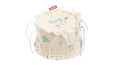 Lambert Gender Reveal Cake — 6" / 6 portions