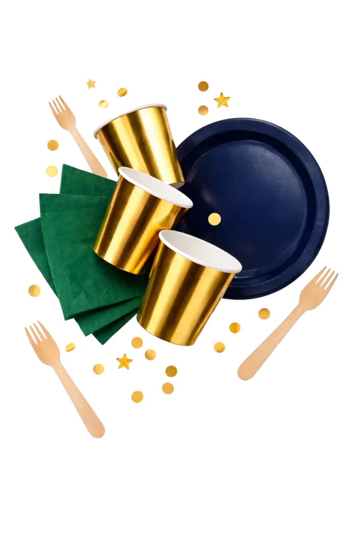 Emerald & Gold Cocktail
