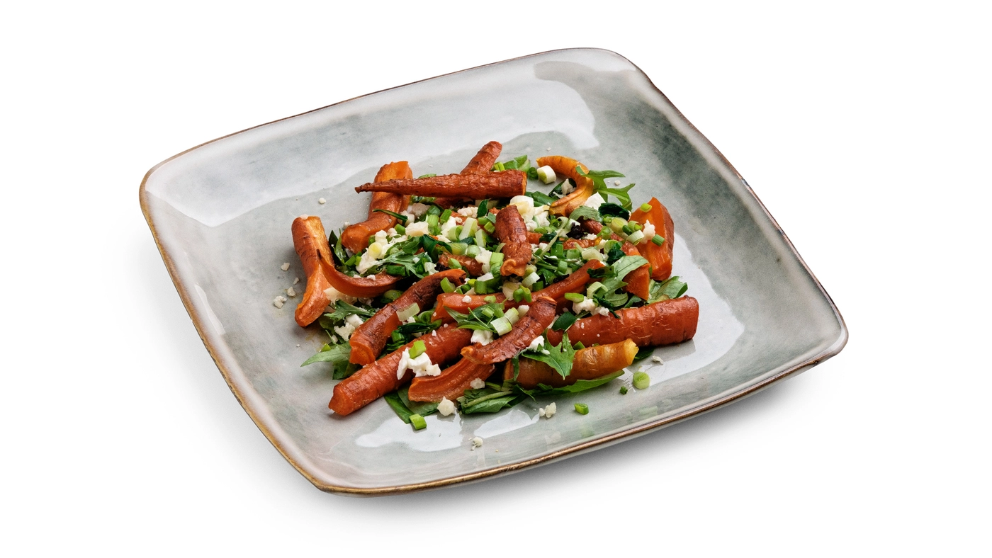 Roasted Carrots & Feta Salad Bowl for Sharing
