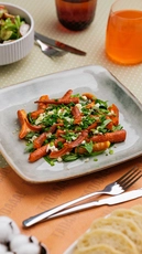Roasted Carrots & Feta Salad Bowl for Sharing