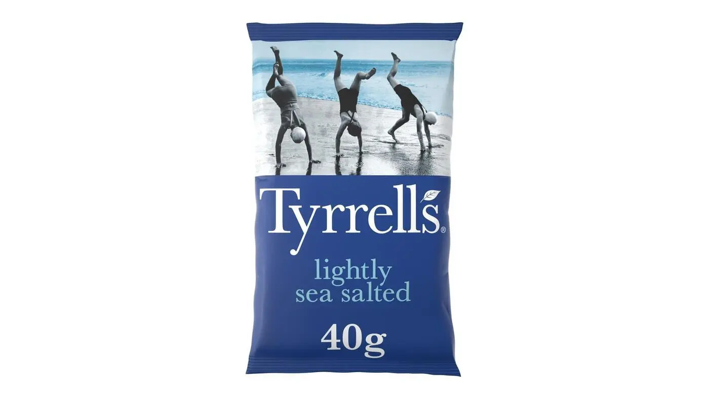 Tyrrells Lightly Sea Salted Crisps