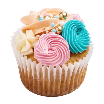 Pastel Unicorn Cupcakes – 6 pcs