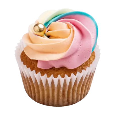 Pastel Unicorn Cupcakes – 6 pcs