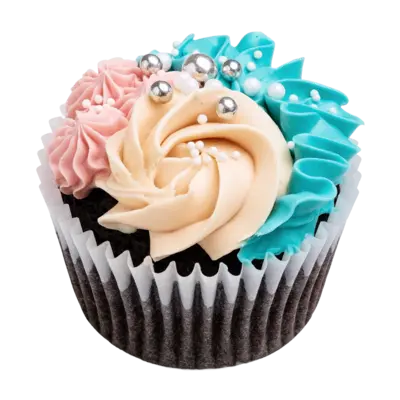 Colourburst Frosted Cupcakes – 6 pcs