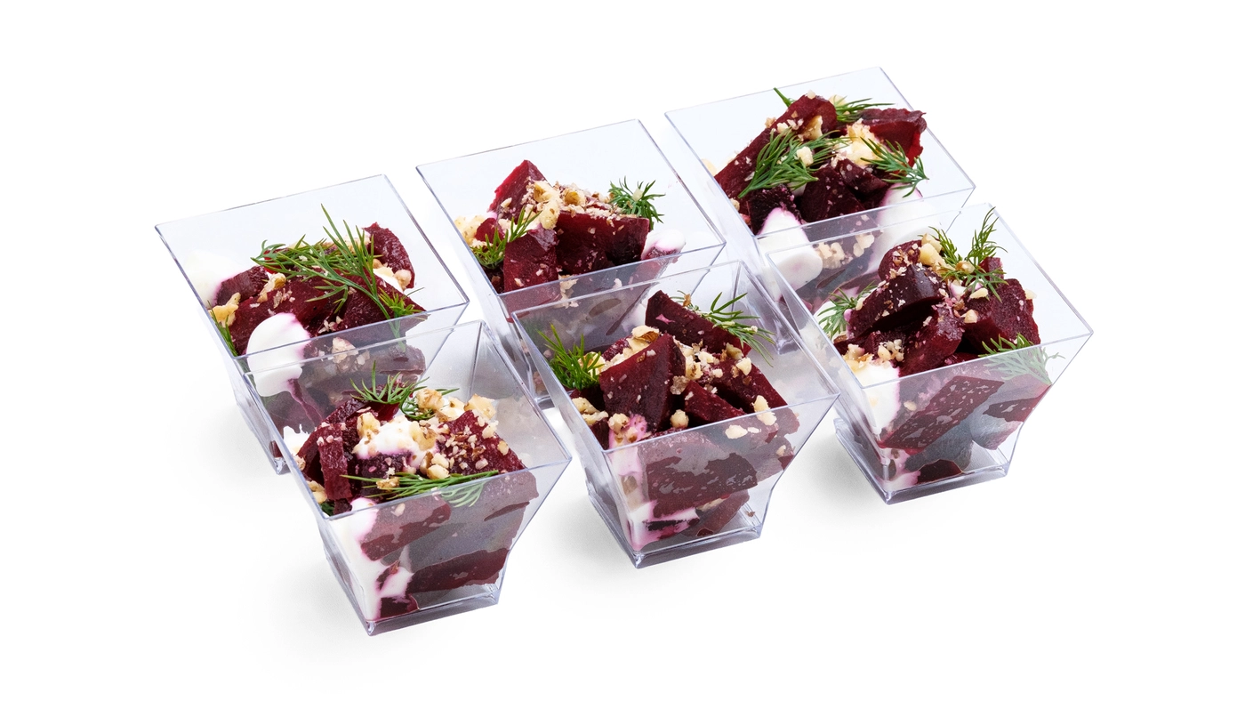 Beetroot & Fennel Salad Cups – 6 pcs