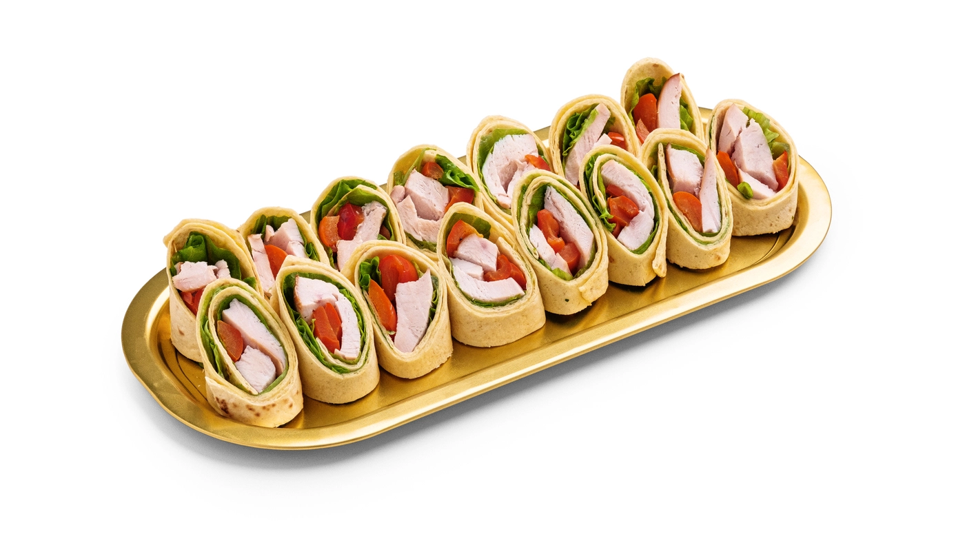 Chicken Wrap Platter – 15 pcs