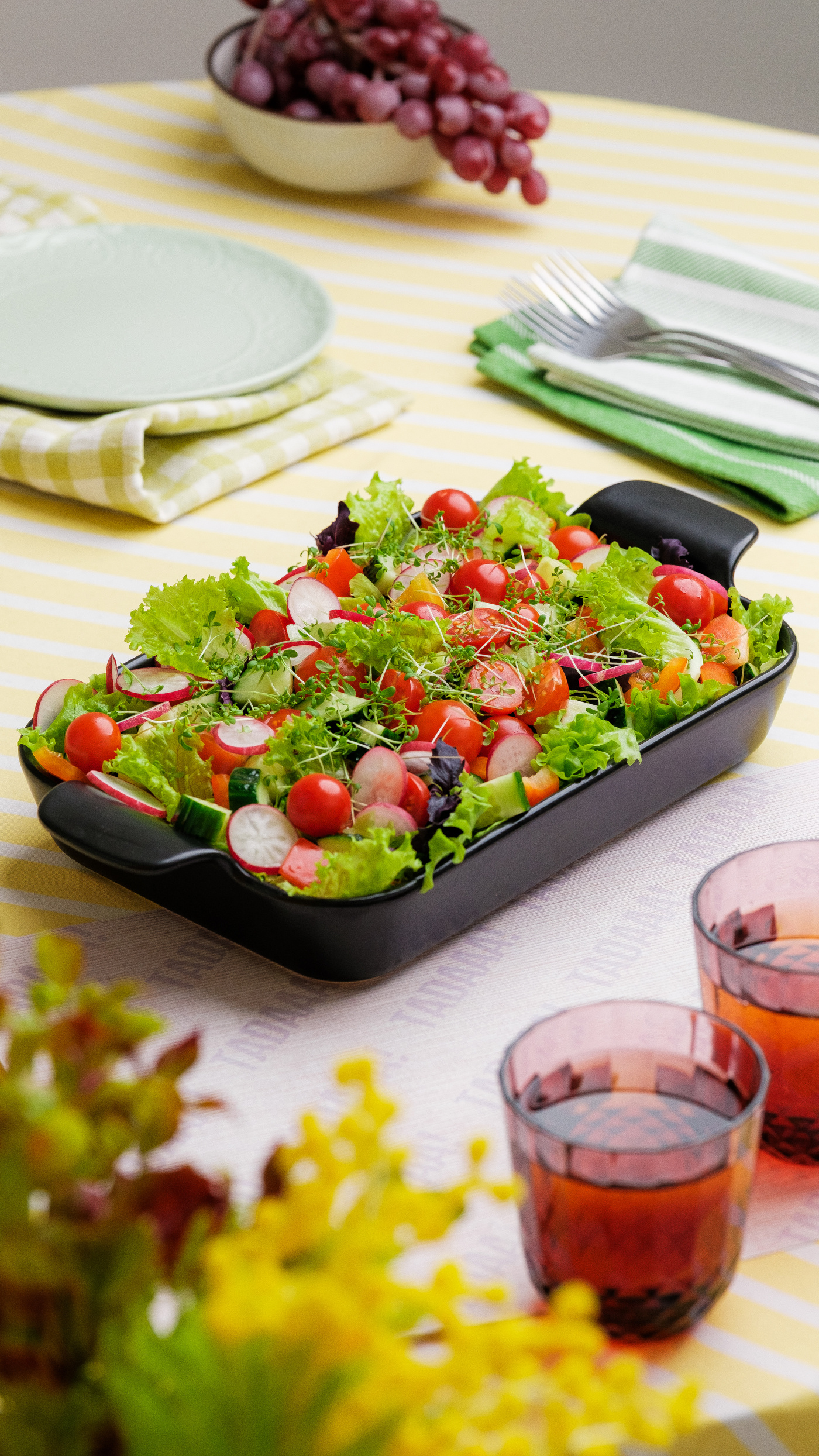 Fresh Garden Salad – Large Bowl