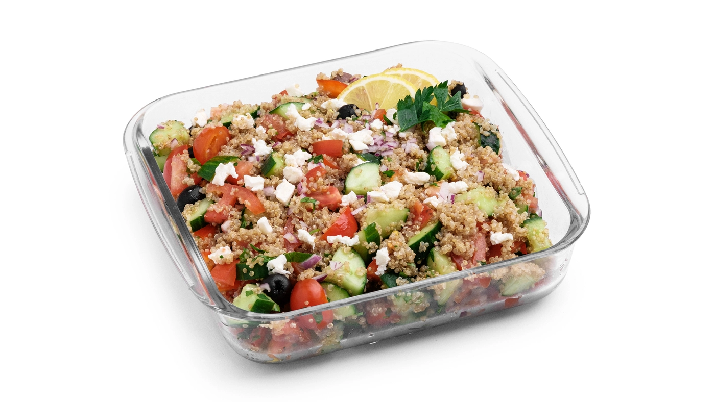 Mediterranean Quinoa Salad — Large Bowl