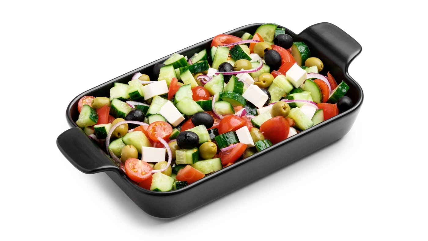 Greek-Style Garden Salad — Large Sharing Bowl