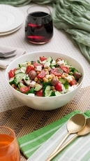 Mediterranean Chickpea and Feta Sharing Bowl