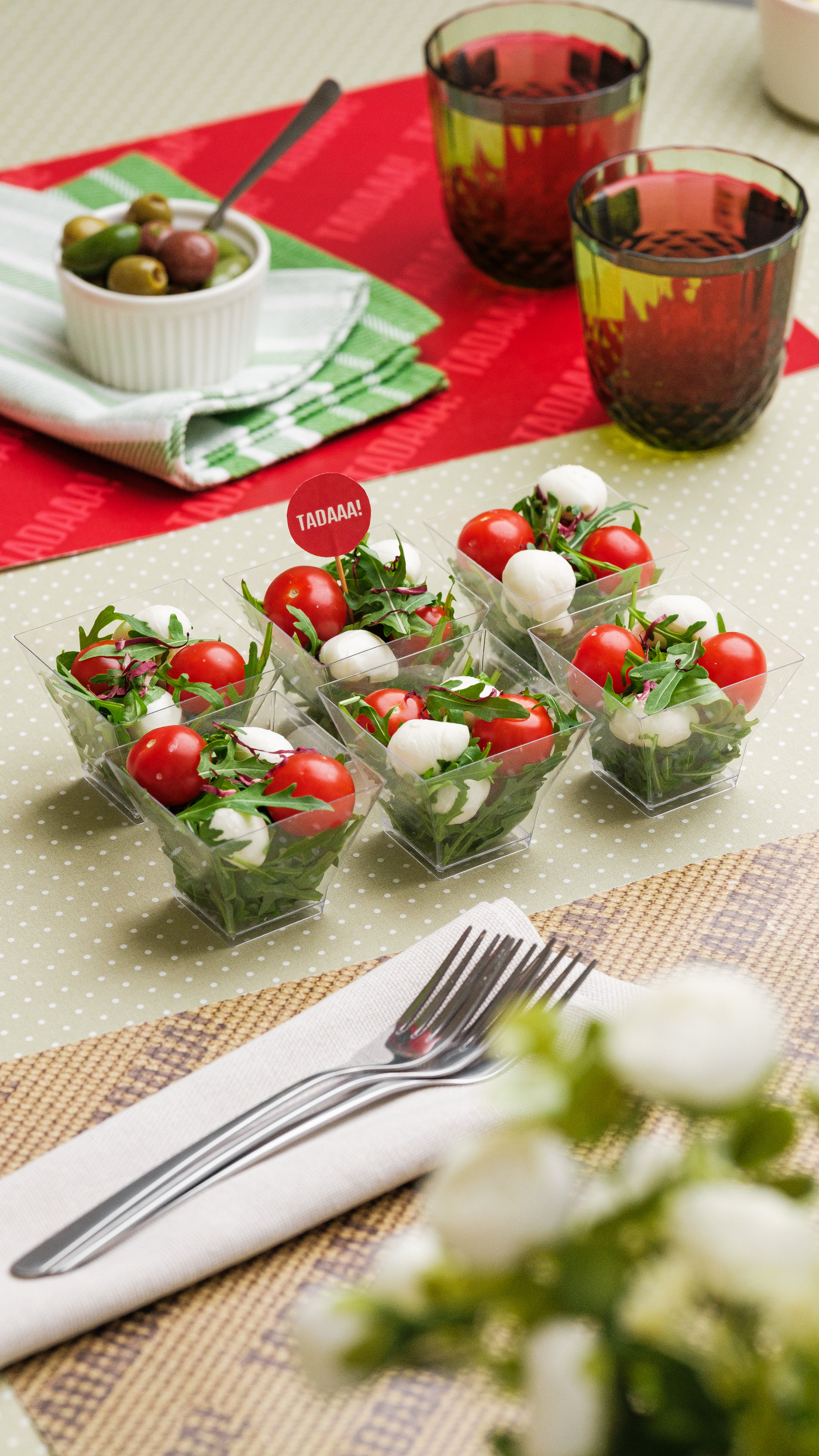 Italian Sunshine Mozzarella & Tomato Salad – 6 Cups