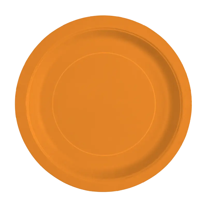 Pumpkin Orange Plate