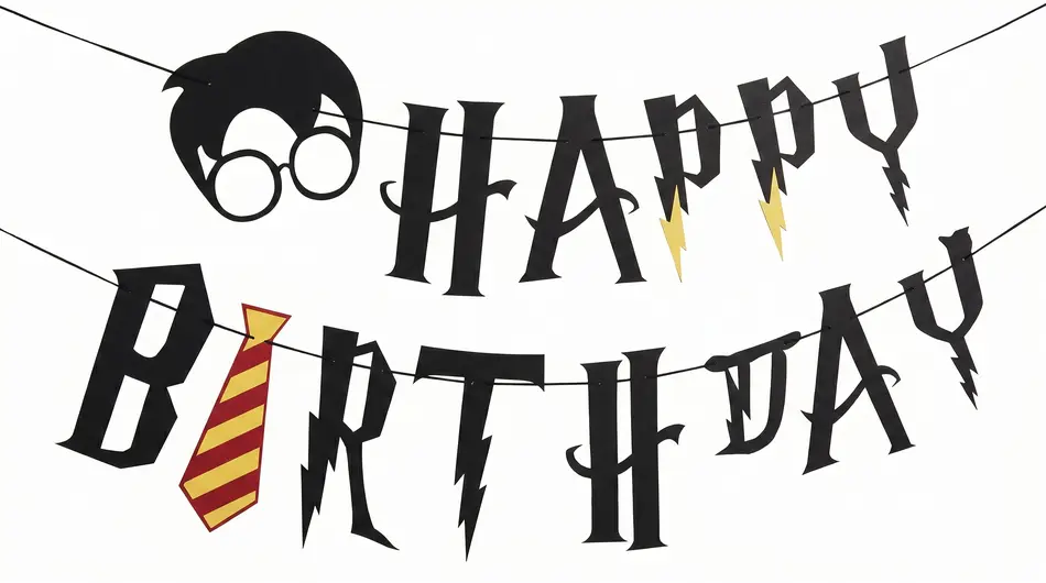 Wizard Birthday Decoration Set
