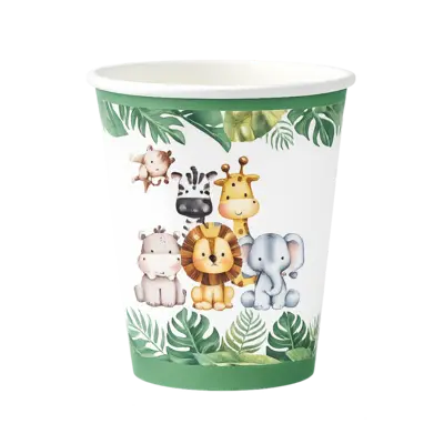 Safari Paper Plates, Cups and Napkins Set