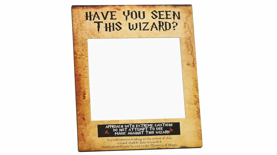 Have You Seen This Wizard Photo Booth Frame