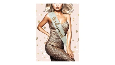 Rose Gold Bridesmaid Sash
