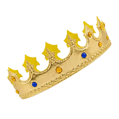 King crowns & queen tiaras set