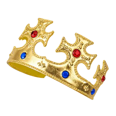 King crowns & queen tiaras set