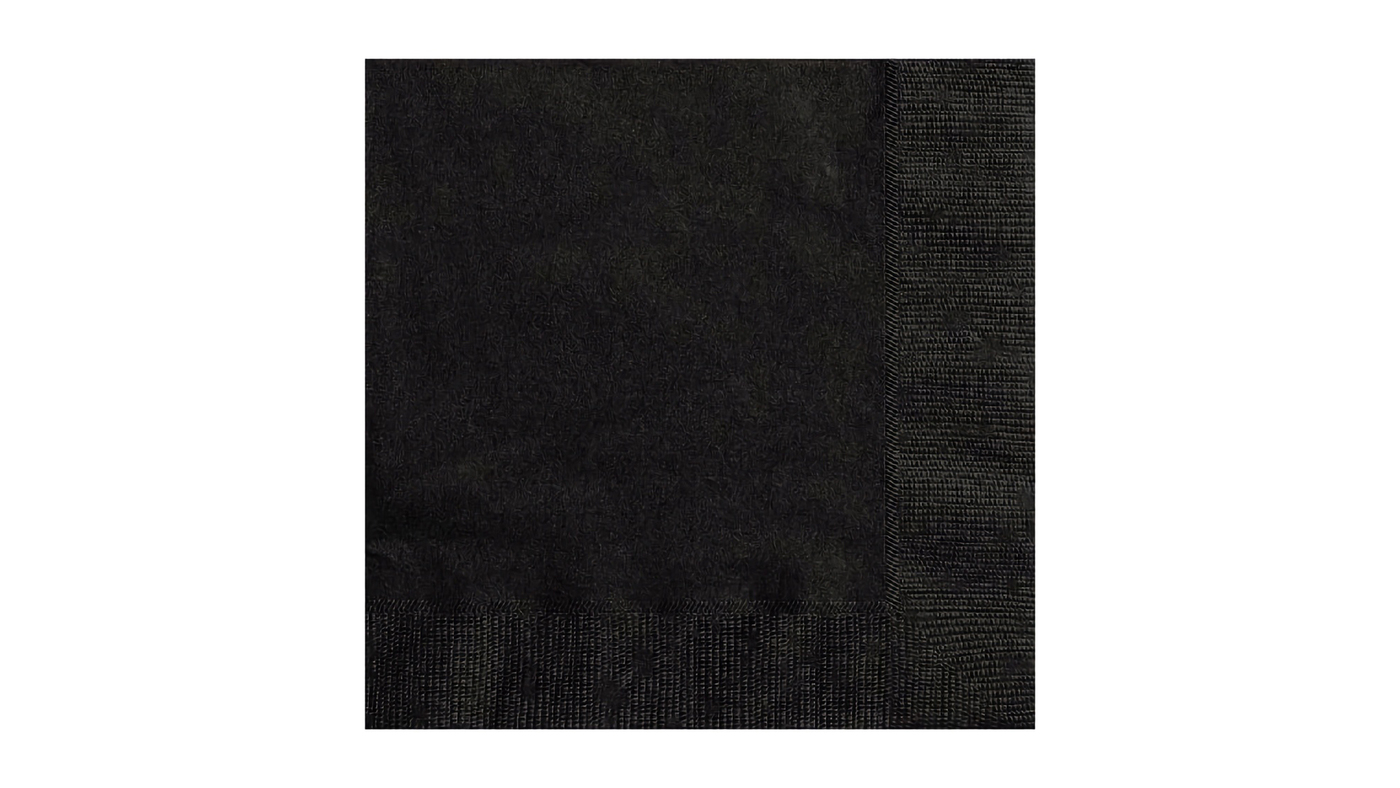 Black Napkins