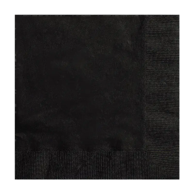Black Napkins