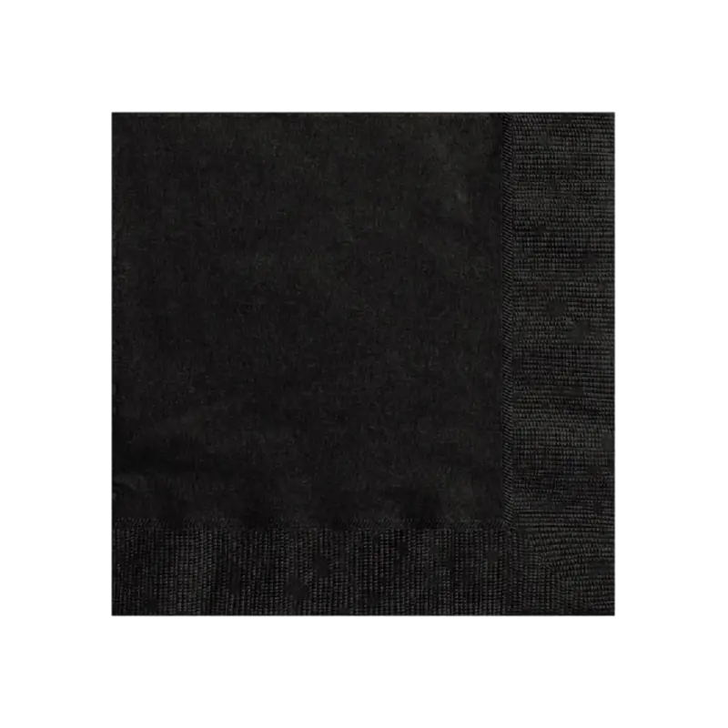 Black Napkins