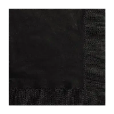 Black Napkins